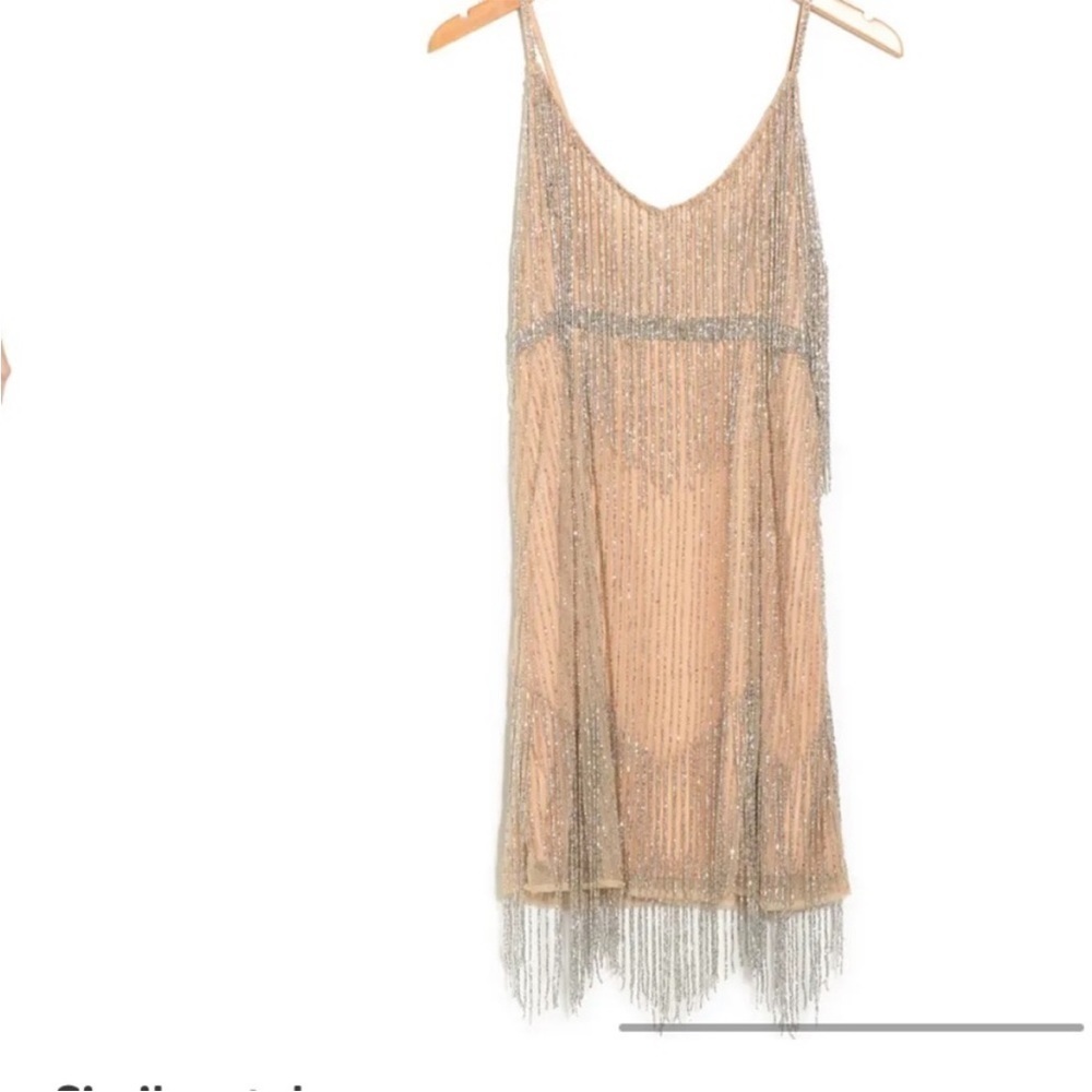 AS by DF beaded dress size XS.  NWT - Picture 6 of 15